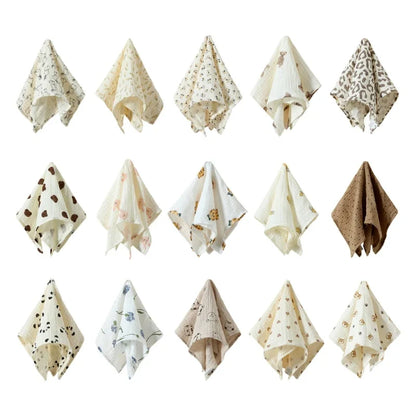 Baby Burp Towels, Soothing Blankets in Muslin Cotton