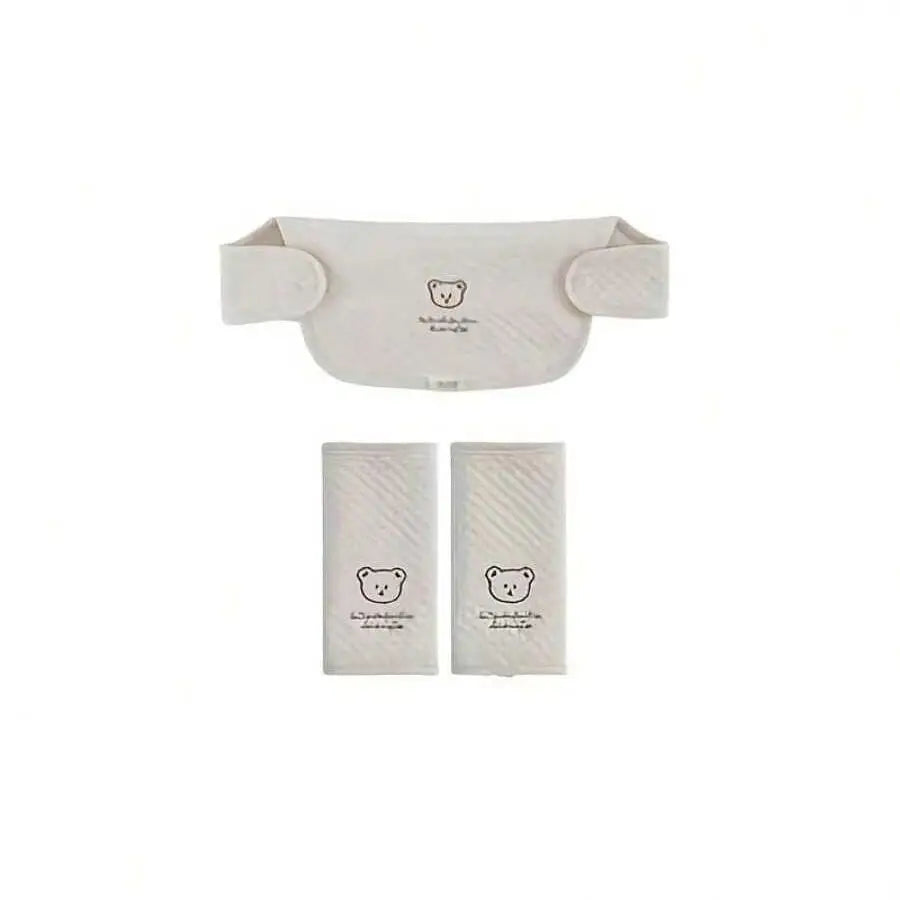 Baby Feeding Bibs - Set of 3 Large Cotton Bibs