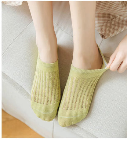 Non-Slip Invisible No Show Socks