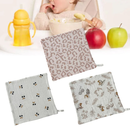 Versatile Cotton Baby Burp Cloths