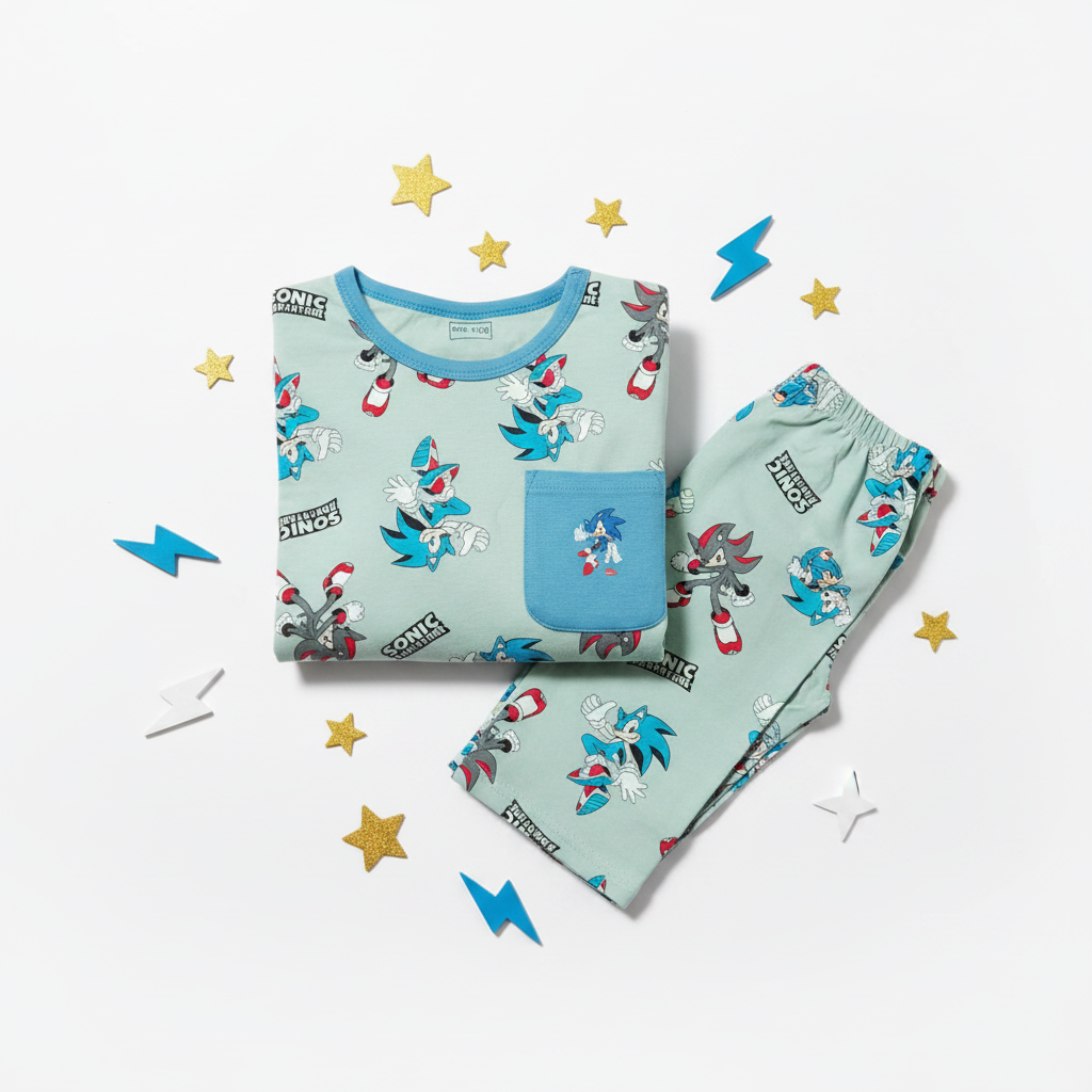 Boys Sonic Adventure Pajama Set