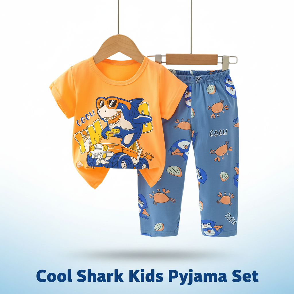 Cool Shark Kids Pyjama Set