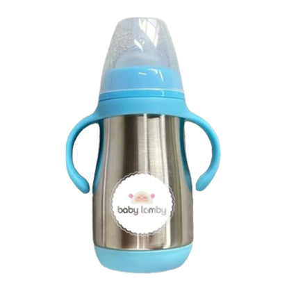 Baby Lamby Stainless Steel Anti-Colic Baby Bottles - Environmentally-Safe - Dual Insulation