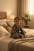 Kids Batman Pajama Set with Sleep Mask