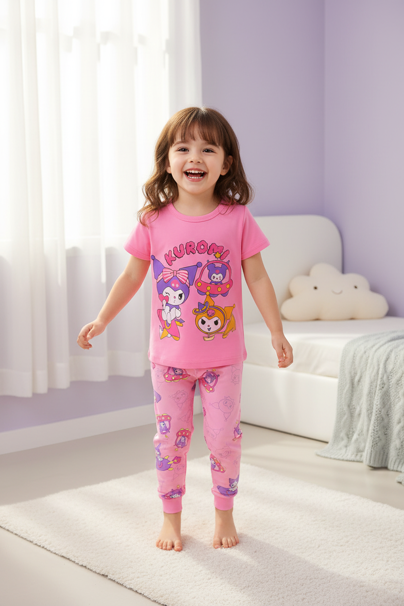 Kuromi Space Girls Pyjama Set