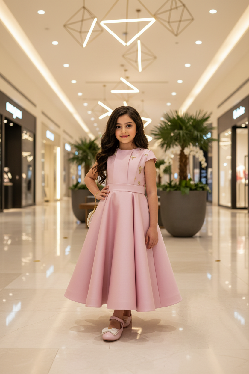 Pink Bow Mary Jane Shoes for Girls - Elegant White Bow by Aioybr